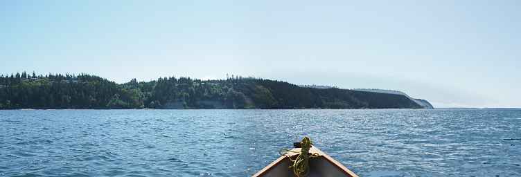 Diamond Point shore, on way back from Protection Island