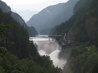 Gorge Dam on the Skagit River