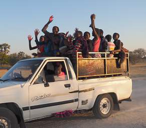Ohangwena Cultural Festival Truck Returning