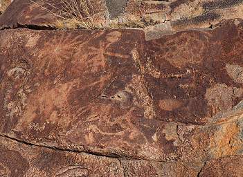 Huab Peet Alberts Koppie Rock Art