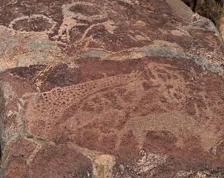 Huab Peet Alberts Koppie Rock Art