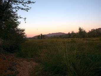 Huab Moon Sunset