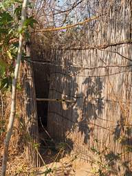 Mahango Ngepi Camp Shower Entrance