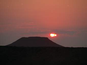 Skeleton Coast Sunset