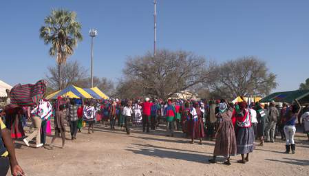 Swapo Crowd Cheers