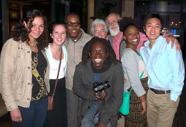 Kathryn, Diane, Paavo, Dona, Gary, Jessica, Shawn and Musa