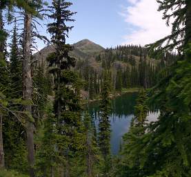 Pyramid Pass Pond