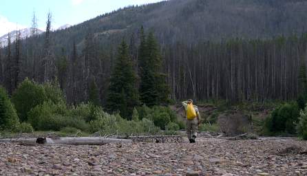 First Logjam Portage Wayne