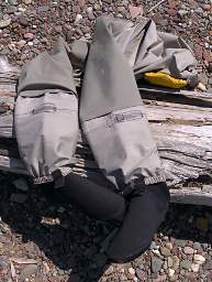 Patched Waders