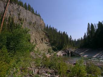 Meadow Cr Gorge Above Bridge