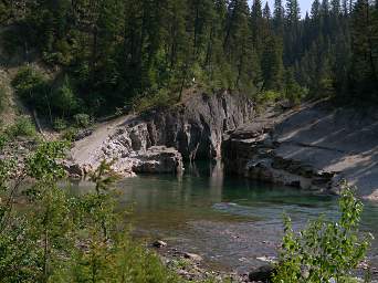 Meadow Cr Gorge Above Bridge