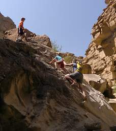 School Section Canyon Climbing Joni Camden Lathum