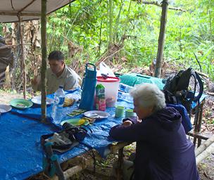 Arfak Low Camp Dona Mehd At Table