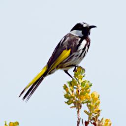 Nambung NP Pinnacles Bird White Cheeked Honeyeater