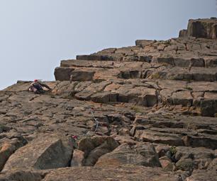 Climbing Shoshone Spire