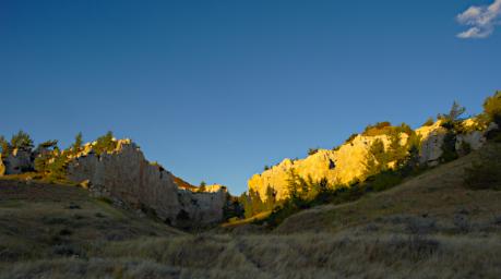 Campsite Hike White Cliffs