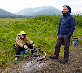 Tuaton Dave Drying Socks Stikine 0168 20190711