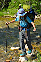 Jack Crossing the Creek