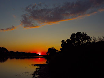 Sunset, Little Sandy Camp