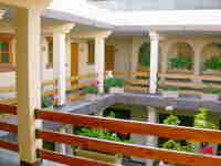 Chalet Suizo Second Floor Courtyard