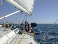 Gary at Helm