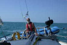 Gary at helm