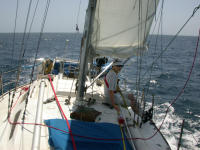 Sailing to Belize City