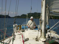 Dave Sailing down the Rio