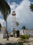 English Cay Lighthouse