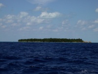 Leaving NE Cay, Glovers