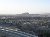 Juarez from highway overlook