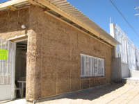 Front (North) wall prior to plastering