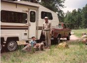 Dad and Brian with Daisy