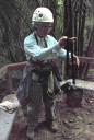 Dona Geared Up for Zipline