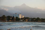 La Ceiba with Pico Bonito in the background