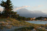 La Ceiba with Pico Bonito in the background