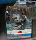 Woman washing in River