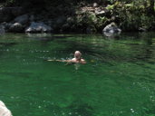 Gary in La Coloradito River