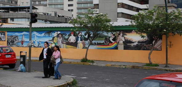 Outside Wall of the Artisans' Market