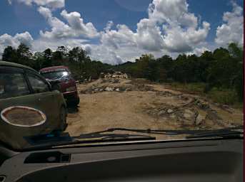 Kinabatangan Bridge Out