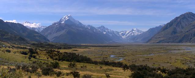 Alps Mt Cook and Neighbors