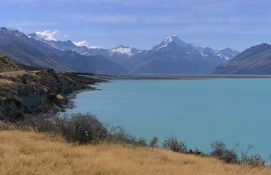 Alps Mt Sefton La Perouse Mt Cook Lk Pukaki