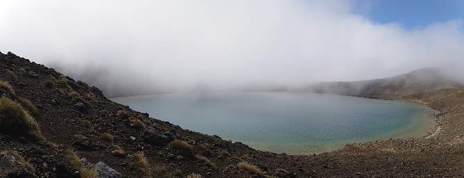 Tongariro Blue Lake fused