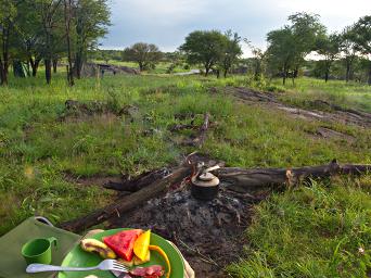 Walk Safari Breakfast Campfire