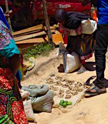 Mambo View Pt Sunga Market Garlic