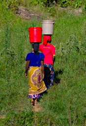 Mambo View Pt Women Hauling Water