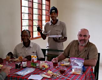 Mkomazi Breakfast Gary Max Sharif Ram