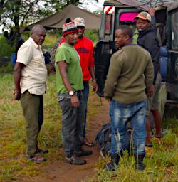 Walk Packing Toroiya Karim Godfrey Fidel James Douglas